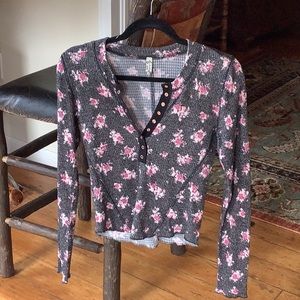Free People Thermal top